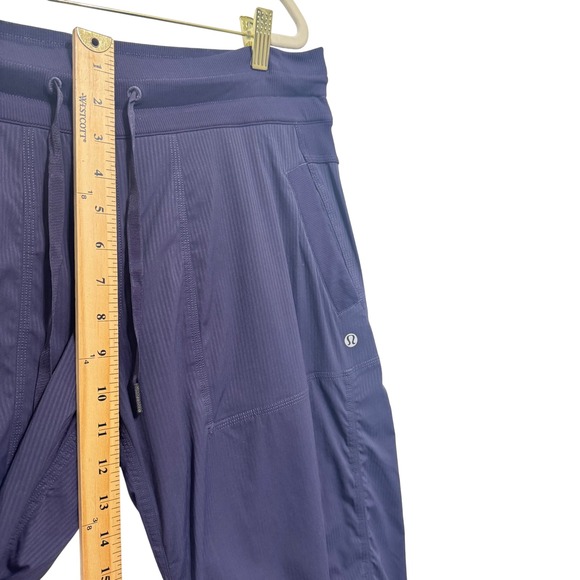 Lululemon Athletica Dance Studio Pants Unlined Navy Blue Size 10 - Picture 10 of 12